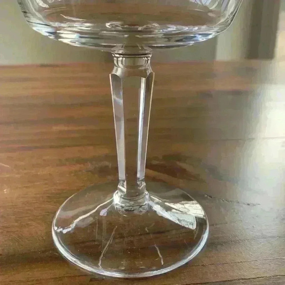 Lenox Crystal Glasses w/Platinum Trim (Solitaire) Champagne Co…Vintage - Picture 3 of 6